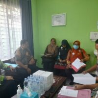 Kegiatan visitasi izin operasional Puskesmas Karangtengah