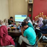 Kegiatan persiapan evaluasi Sakip 2024 hari/tgl Rabu,14 Juni 2024 bertempat di bagian organisasi