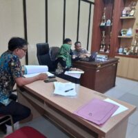 Kegiatan visitasi perpanjangan izin operasional puskemas Sayung 2