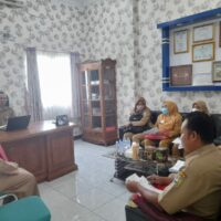 Kegiatan visitasi perpanjangan izin operasional puskemas Wonosalam II