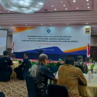 Kegiatan Diseminasi perizinan LPK dan peningkatan kualitas mutu pelatihan mell upgrading asesor akreditasi