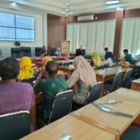 Rapat rekon pendapatan Triwulan III Tahun 2024 berlangsung d Ruang Pertemuan Lantai 3 BPKPAD Kabupaten Demak