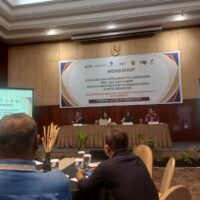 Menghadiri Workshop Regulasi dan Kebijakan Pelaksanaan PBG, SLF dan PKKPR beserta implementasi