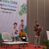 Kegiatan Optimalisasi Data SDMK untuk mendukung Data Perizinan Tenaga Medis dan Tenaga Kesehatan.