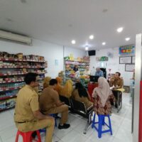 Visitasi apotek BM Pergantian APJ Desa karangmlati Kec.Demak