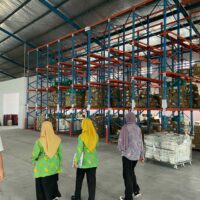 Kegiatan kunjungan lapangan pengawasan ke PT Randu World Hub