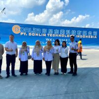 Kegiatan Kunjungan Lapangan Pengawasan Penanaman Modal bersama Dinas Perindustrian Kab. Demak ke PT Donlim Technology Indonesia yang berlokasi di Kawasan Industri JIPS Kab. Demak dengan Luasan lahan 60 Ha.