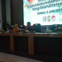 Giat rakor TL perda dengan pembuatan perbup, bertempat di Bina Praja,