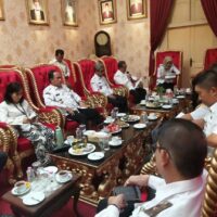 Rapat koordinasi terkait strategi nasional pencegahan korupsi (Satranas PK) perihal pemantauan lapangan pengendalian alih fungsi lahan sawah di kabupaten Demak