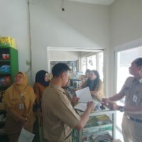 Visitasi apotek Zulfiya Pergantian APJ Desa Mlaten Kecamatan Mijen