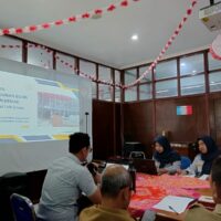 Kegiatan Rapat Pembahasan Andalalin Swalayan Goori yang dilaksanakan di Ruang Pertemuan Dinas Perhubungan Kabupaten Demak
