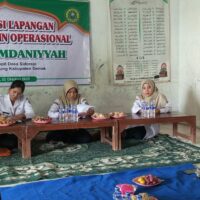 Kegiatan Verifikasi Lapangan Izin Operasional TK Al Hamdaniyyah