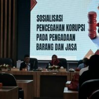Giat sosialisasi pencegahan korupsi pada pengadaan barang dan jasa