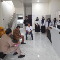 Visitasi izin operasional klinik Utama Andalan Sehat an. dr. Raya Esy Pantiarti yg beralamat di kawasan industri jatengland