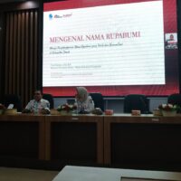 Sosialisasi Penamaan bentuk rupabumi