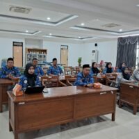 Ruang Pertemuan Bapperida Kab Demak.melalui zoom meeting Rakor inflasi, MBG dan 3 juta rumah