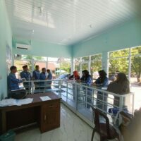 Visitasi apotek Al-Barr Jaya Desa Kuncir