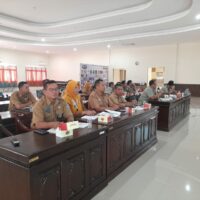 Rapat terkait izin Galian pemasangan jaringan perpipaan dan sambungan rumah Perumda Air Minum Kabupaten Demak