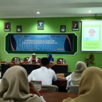kegiatan Sosialisasi Kode Klasifikasi Arsip bertempat di Aula Dinas Perpustakaan dan Kearsipan Kabupaten Demak.