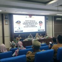 Rapat persiapan dan monev pelaksanaan kegiatan “Demang ngantor desa di desa trengguli”