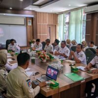 Rapat koordinasi penanganan pelanggaran peraturan daerah